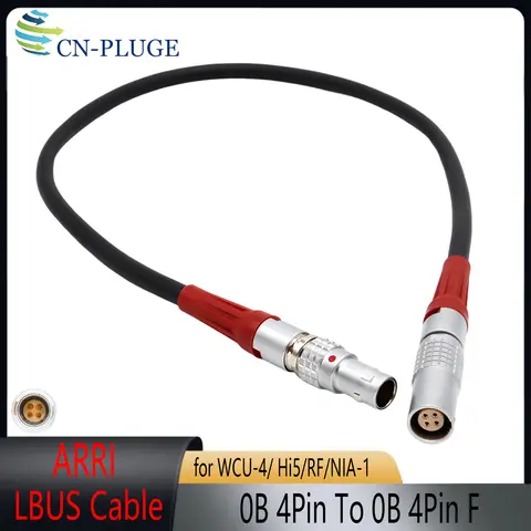 ARRI LBUS Extension Cable 4Pin To 4Pin Female Plug, Compatible With ARRI WCU-4/NIA-1/HI5/ARRI cforce Mini RF