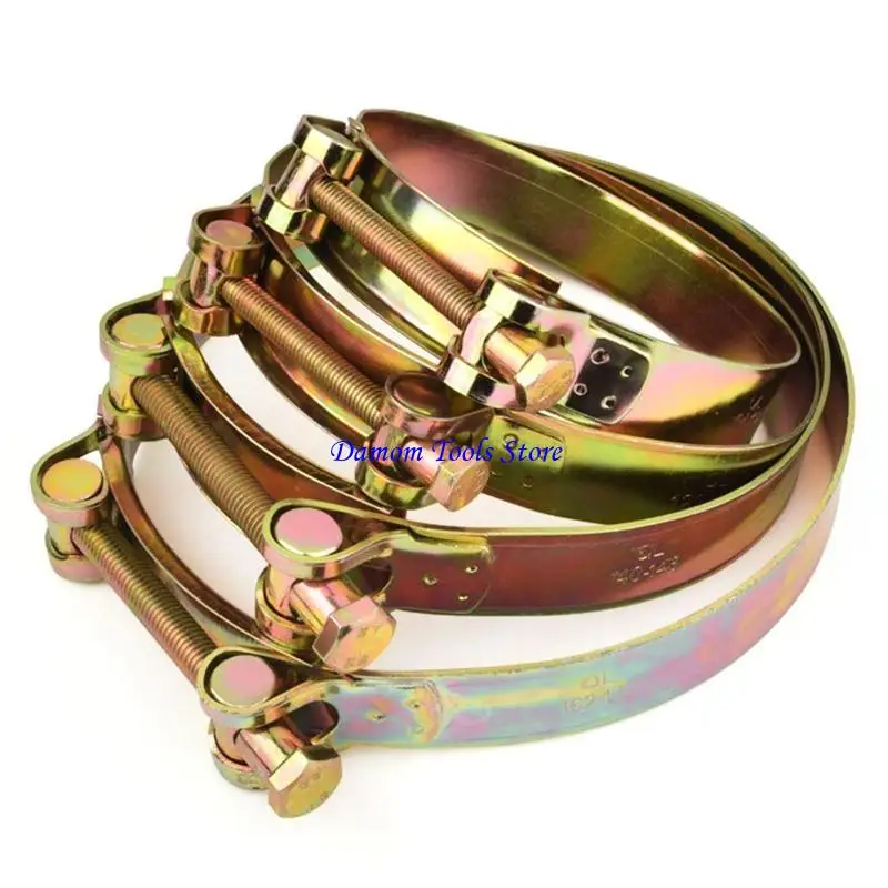 57BE Adjustable Carbon Steel Worm Gear Hose Clamp Line Clamp for Water Pipe/Plumbing/Automotive/Mechanical Application