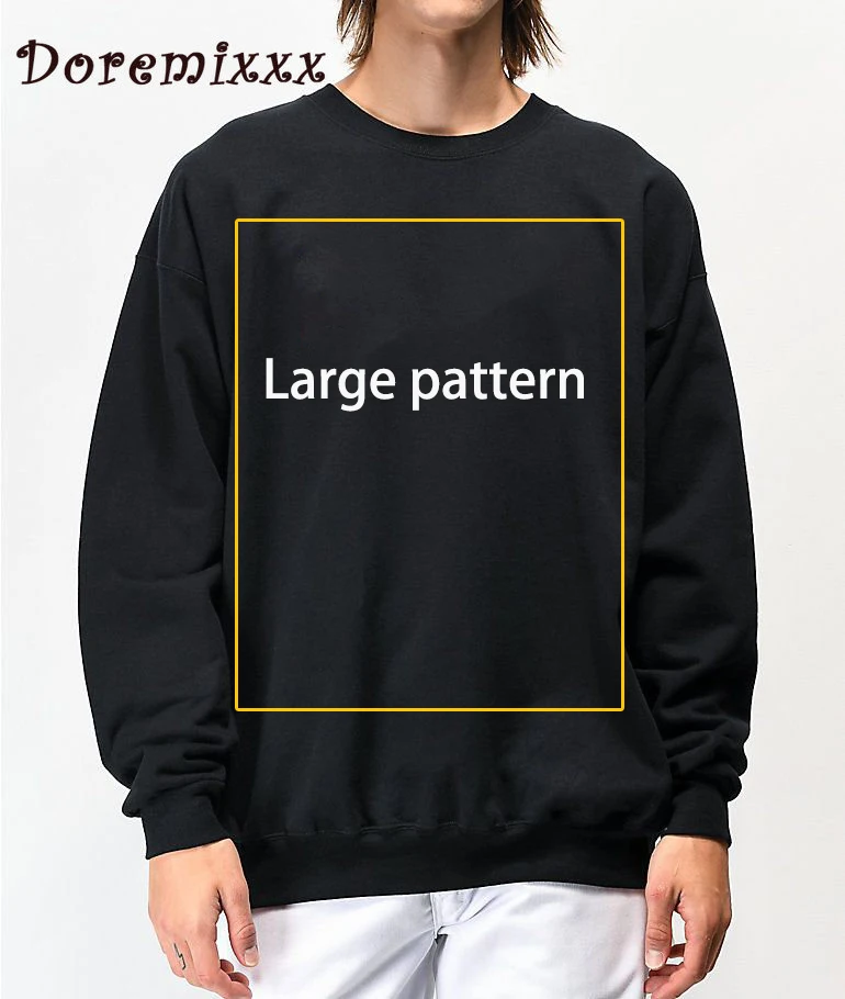 

Customized Large Pattern Men Women Sweatshirt