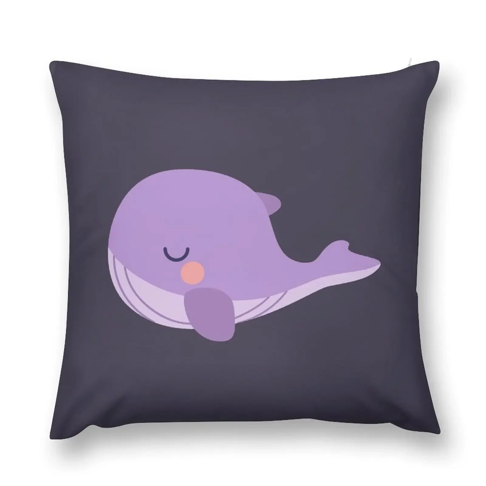 Tinytan purple whale plush Throw Pillow Decorative Pillow Covers For Sofa Sofa Cover pillow