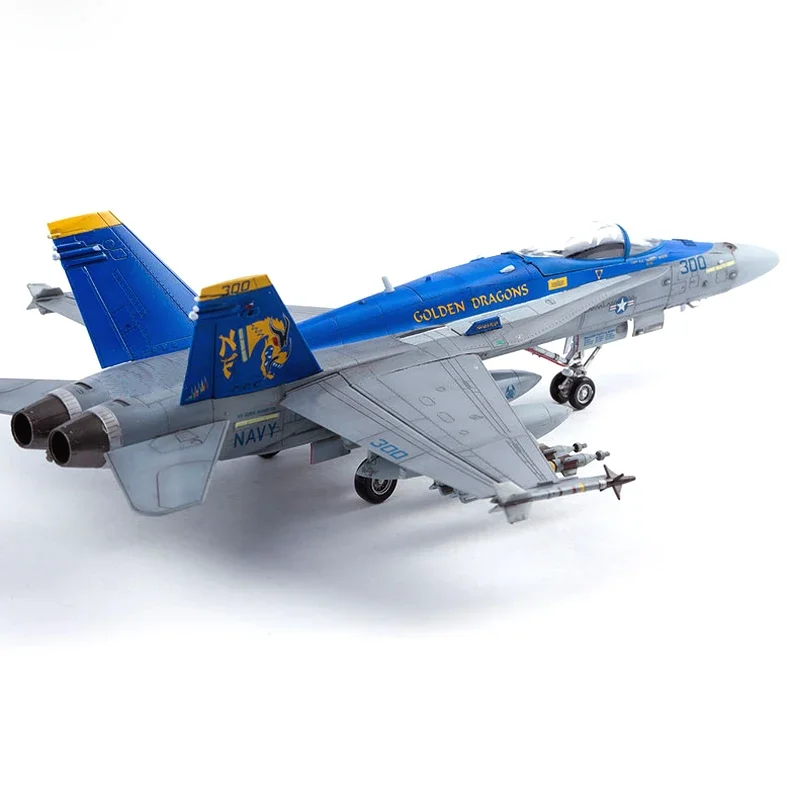 Academy Assembled Aircraft 12564 US F/A-18HC Fighter Golden Dragons  1/72 Assemble