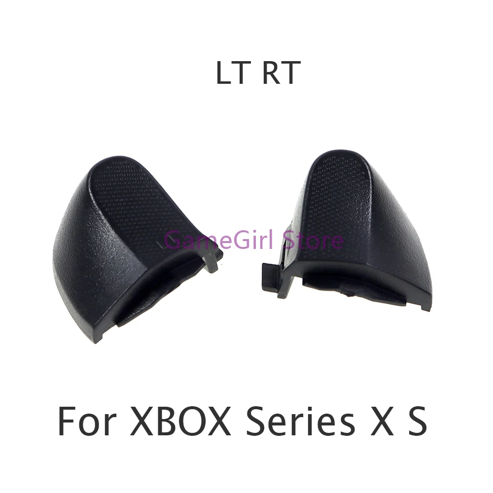 2sets For Xbox Series S X XSS XSX Controller Black White LT RT Button Trigger Keys Replacement Parts