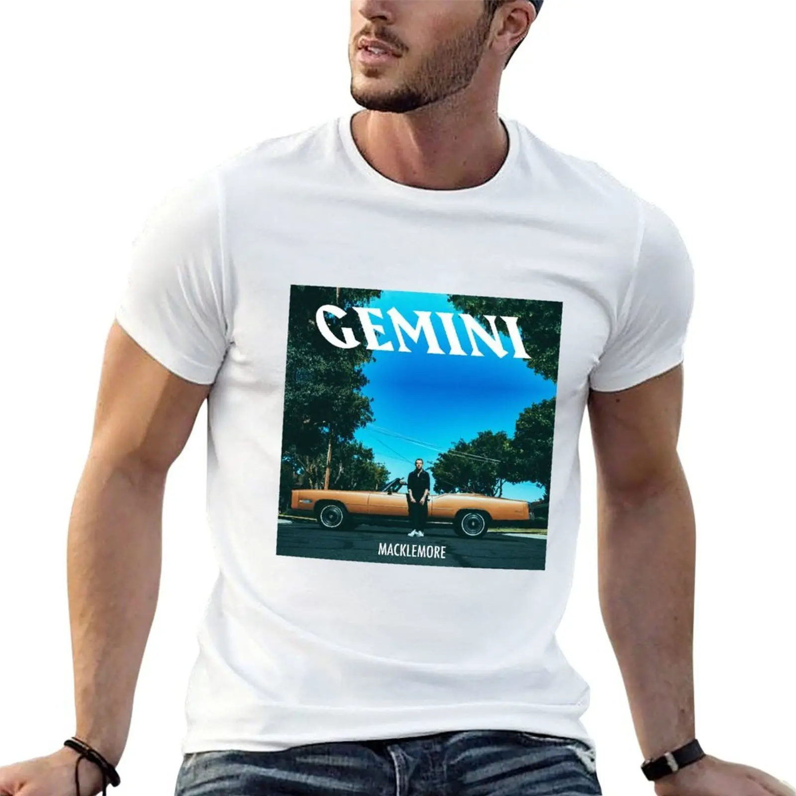

Macklemore / Gemini T-Shirt man t shirts high quality luxury brand t shirt personalised T-Shirt