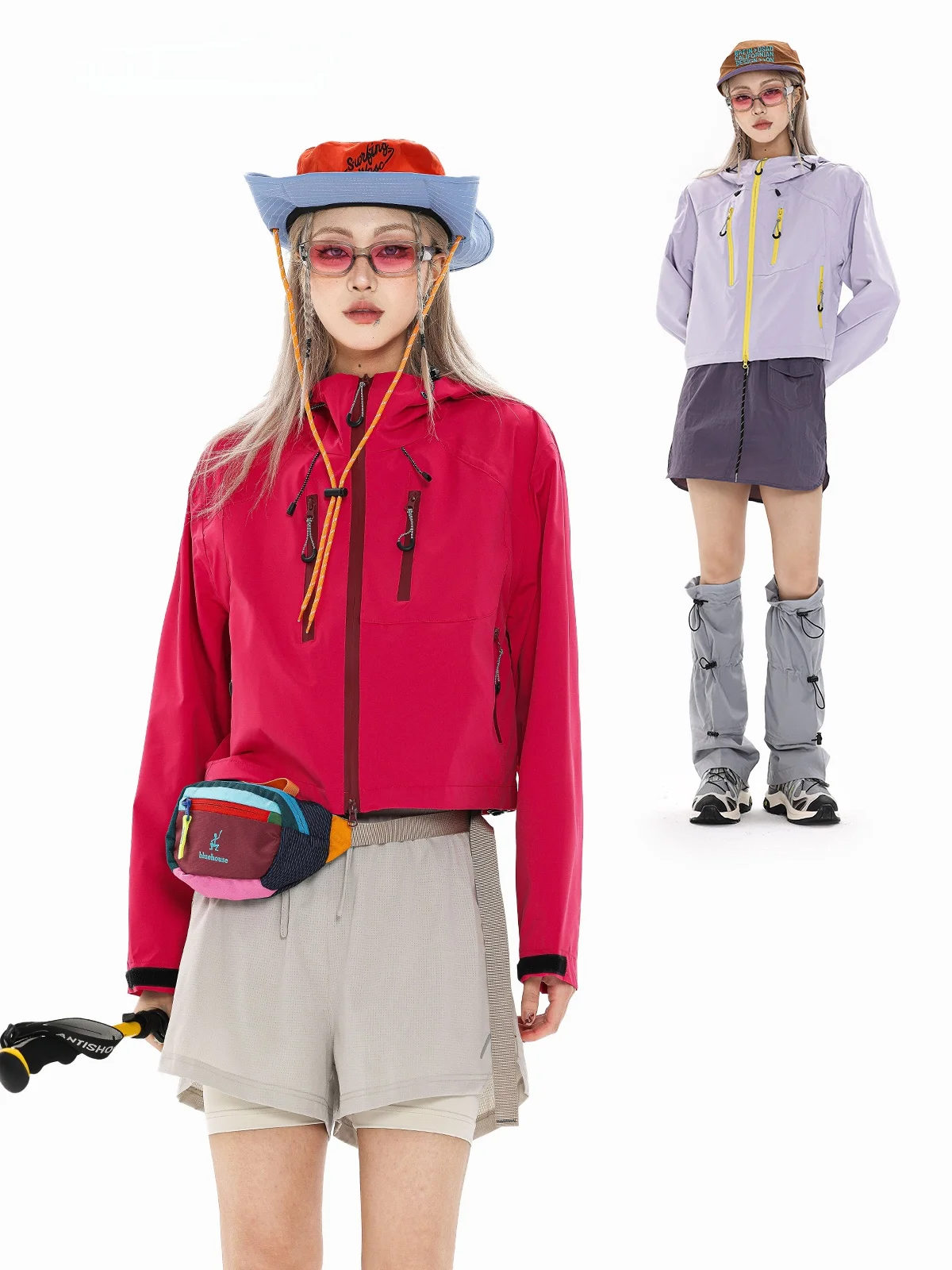 Nova adow, весенняя уличная женская походная камера, спортивная куртка с защитой от пуха, полиэфирное волокно, застежка-молния, цвет