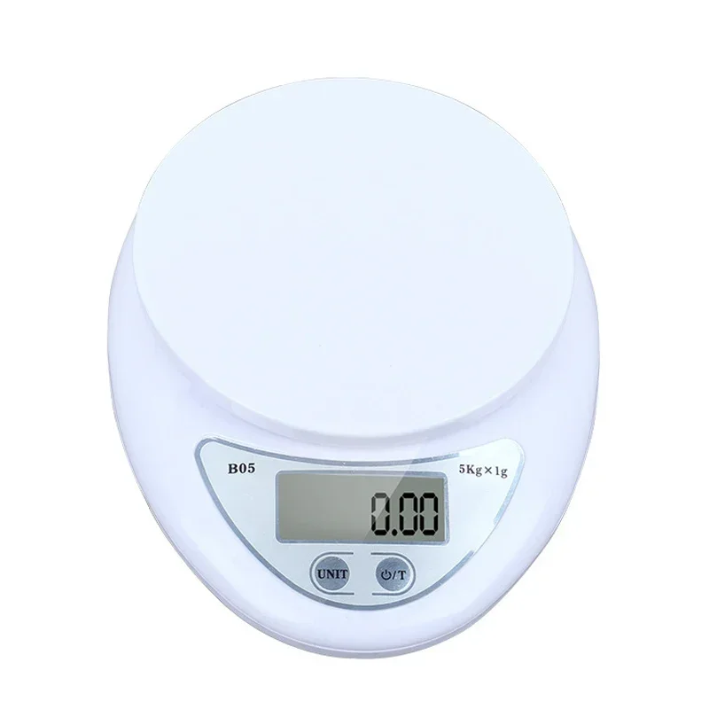 Digital Scale 5KG 1KG Electronic Mini Pocket Scale 1g 0.1g Precision Steelyard for Kitchen Food Balance Scales Portable