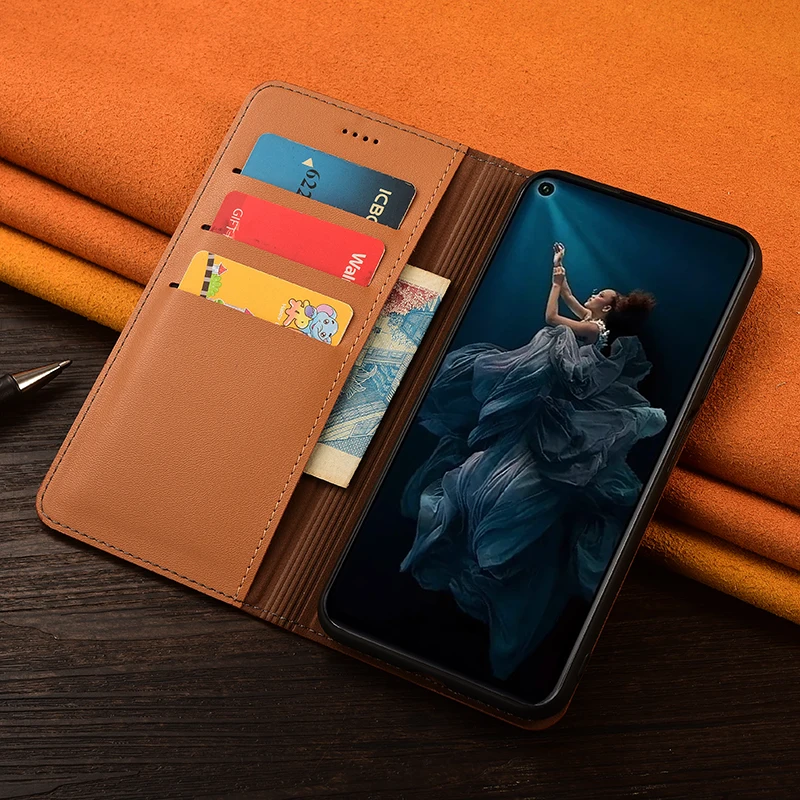 ل ZTE Redmagic 5G 6 6S 7 7S 8 8S 9 9S 10 5S Pro Plus Air Napa أدناه شبكة نمط من جلد طبيعي جراب هاتف جلد البقر #2