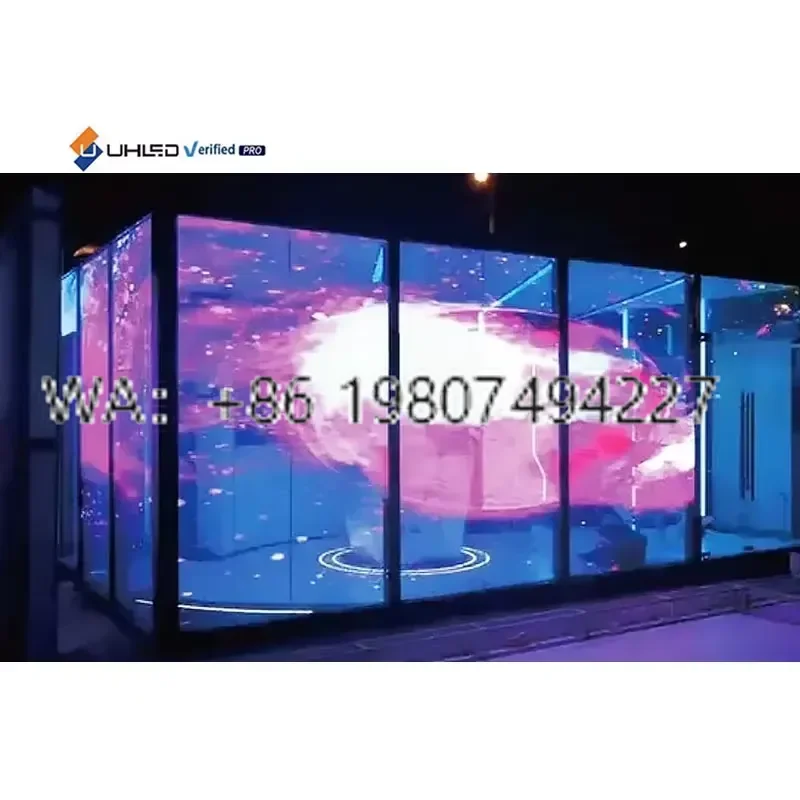 Interactive P3.9 Integrated LED Driver Invisible Holographic Display Screen for LED Electronics