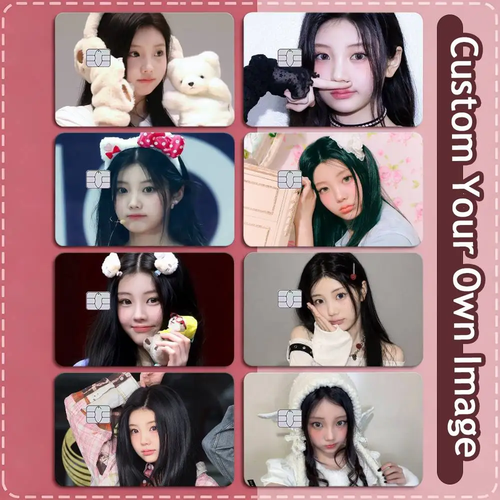 Wonhee Lee Won Hee Credit Card HD Stickers Small Chip Waterproof Sticker Game Card Decal Gift