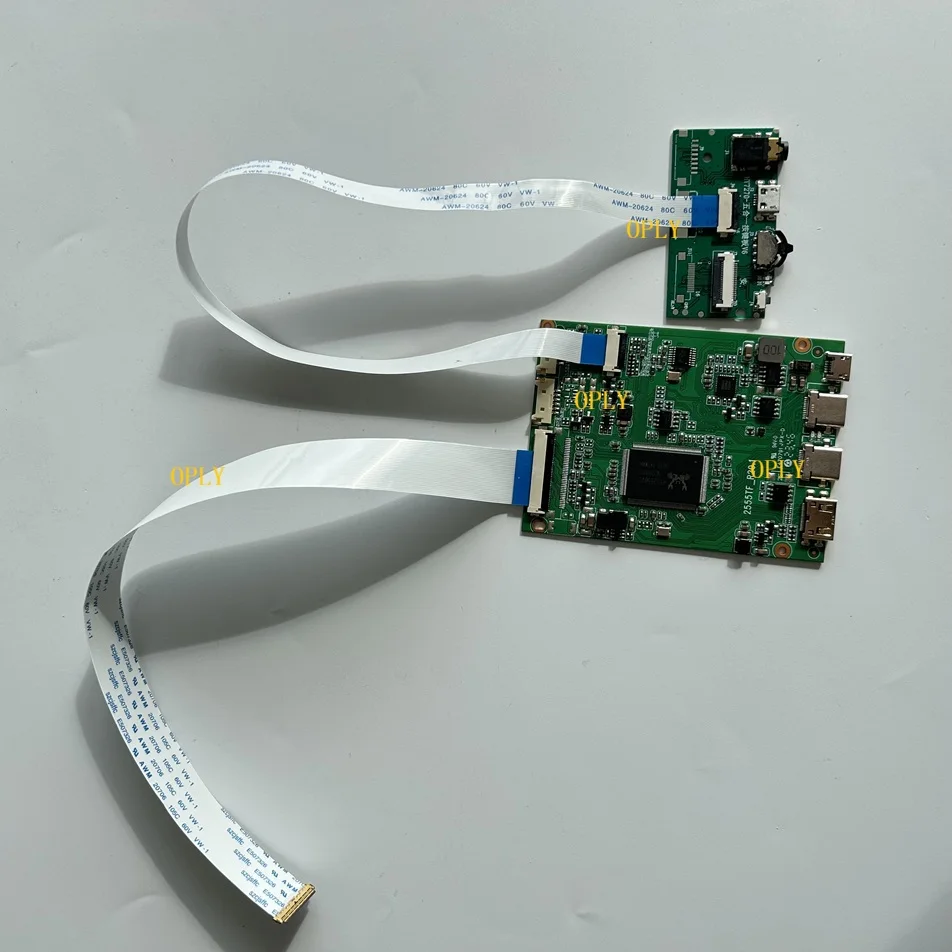 

EDP controllor board Mini HDMI-compatible USB-C for B140HAN01.7 B140HAN01.8 B140HAN02.0 14" 1920X1080 micro USB screen DIY