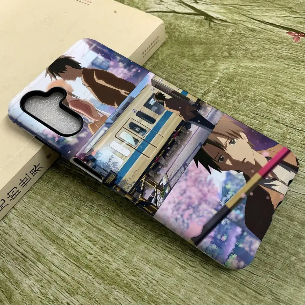 Centimetros por segunda funda de teléfono para SamsungS25 película Shell GalaxyS24Ultra 23plus S22 21 A56 36 26 16 cubierta de doble capa de lujo