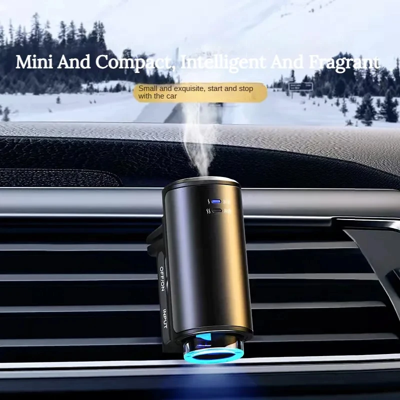 Car Air Freshener Diffuser Intelligent Spray Air Outlet Remove Car Perfume Car Gadgets Car Accessories Novelty Auto Flavoring