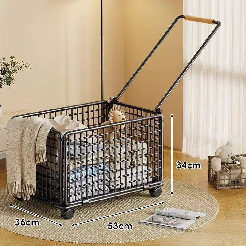 Outdoor camping cart stall trolley foldable picnic camp cart large off-road small pull cart direct iron