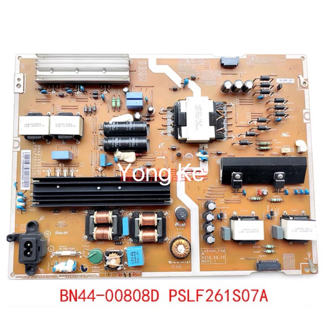 Placa original do poder do equipamento para a TV de SAMSUNG, BN44-00808D BN44-00808B BN44-00808A BN44-00808E L65S6N FSM PSLF261S07A