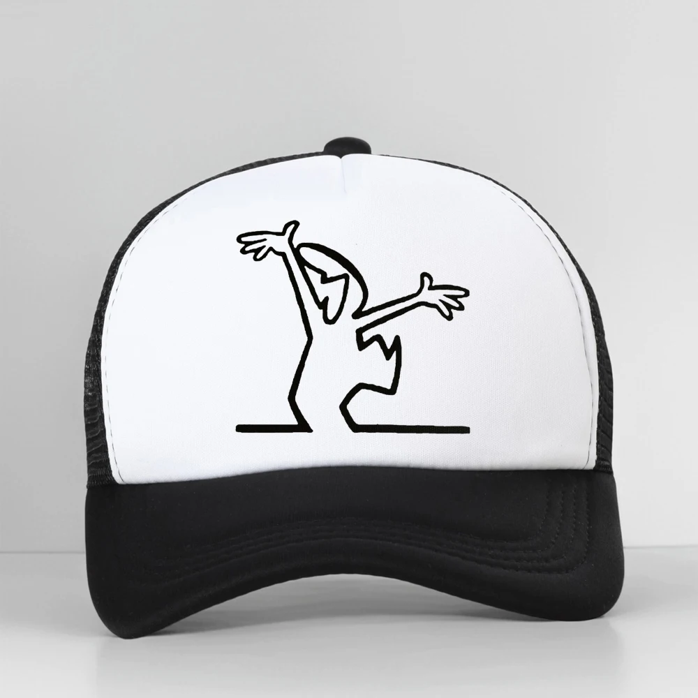 

Happy Fashion Golf La Linea The Line Osvaldo Cavandoli TV Baseball Cap Men Women Adjustable Breathable Snapback Hat