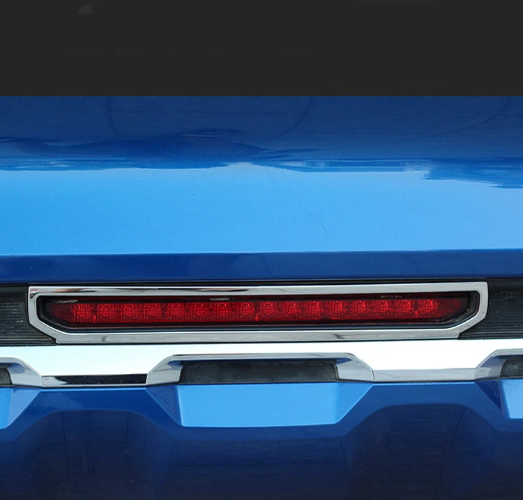

For Haval F7 F7X 2019 Car Rear Tail Brake Light Shade Trim Strips Protector Frame Exterior Decoration Strips Chromium Styling