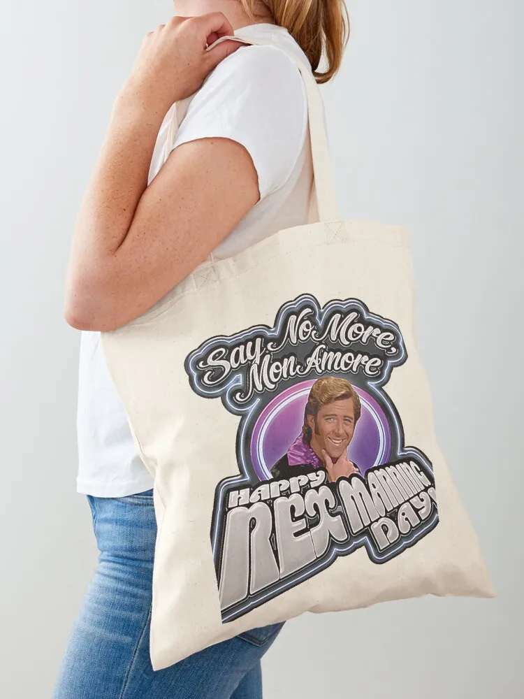 

Happy Rex Manning Day Shirt Tote Bag cute pouch bag Canvas bag Women's beach bags tote men