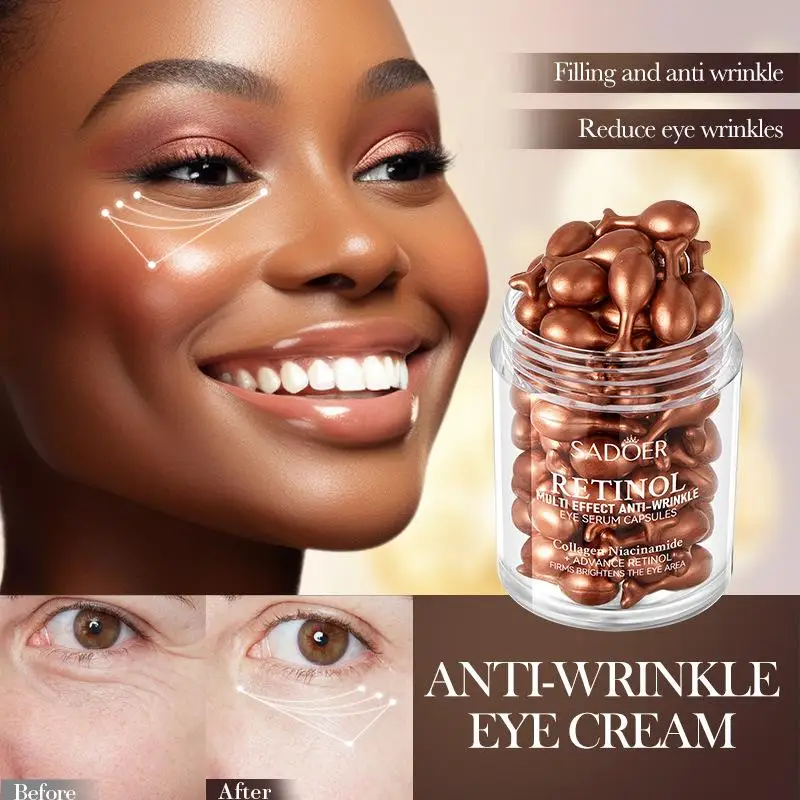 

【AD】SADOER Retinol Eye Serum For Eyes Skincare Anti Dark Circles Moisturizing Firming Nourishing Eye Cream Skin Care Products