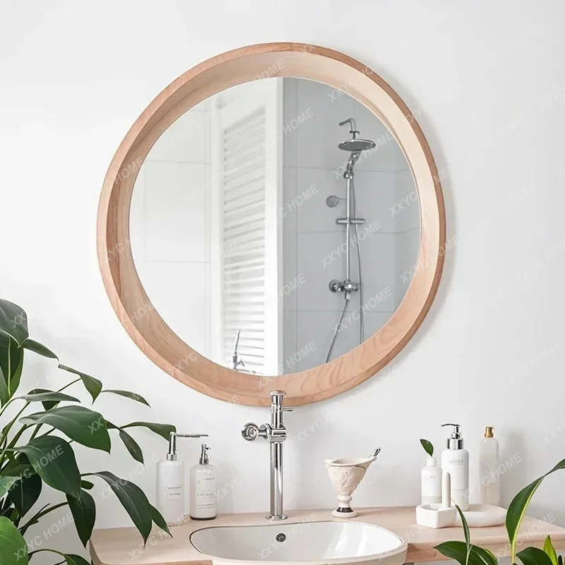 

retro makeup mirror wall-mounted bathroom mirror porch background wall restaurant decorative mirror