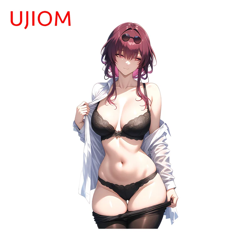 UJIOM مثير بيكيني الدائمة الموقف كافكا الجدار ملصق الإبداعية شخصية هونكاي ستار السكك الحديدية ملصق مائي خلفيات رائعة للأطفال #5