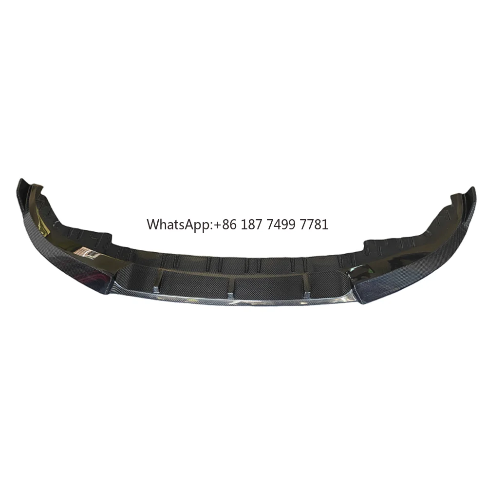 

Used for 2021+. G26 Carbon Fiber A-style Car Front Bumper Lip Front Lip Body Kit