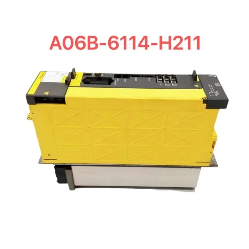 

A06B-6114-H211 Used αiSV Fanuc Driver Servo Amplifier tested okFunctional testing is fine