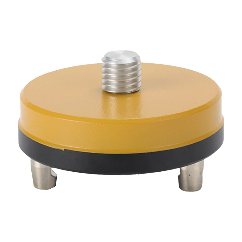 

1pc GPS Rotating Base Fixed Tripod Adapter With 5/8" X11 Swivel Screw Pedestal Base For GPS Measurement Adapter Total Station