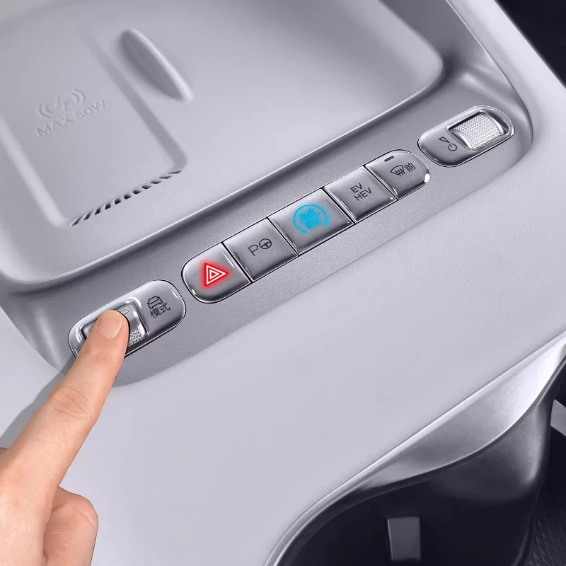 For BYD Sealion 06/Seal 05/07 Dmi Central Control Button Epoxy Sticker Custom Fit Car Sticker Automobiles Interior Accessories