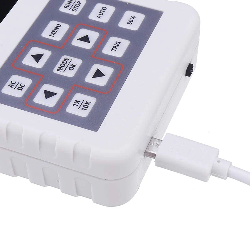 Osiloskop Digital Mini Portabel DSO PRO Laris Manis, Bandwidth 5M, Kecepatan Sampling 20MSps