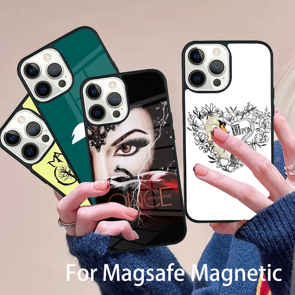

Once Upon A Time Phone Case Magesafe Magnetic Wireless Charge Cover For IPhone 16 11 12 13 14 15 Pro Max Plus Mini