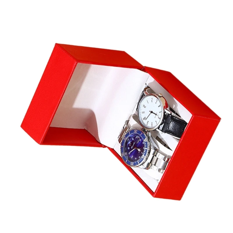 Watch Box Plastic Watch Case Watches Display Box Watch Plastic Material Perfect for Watch Display