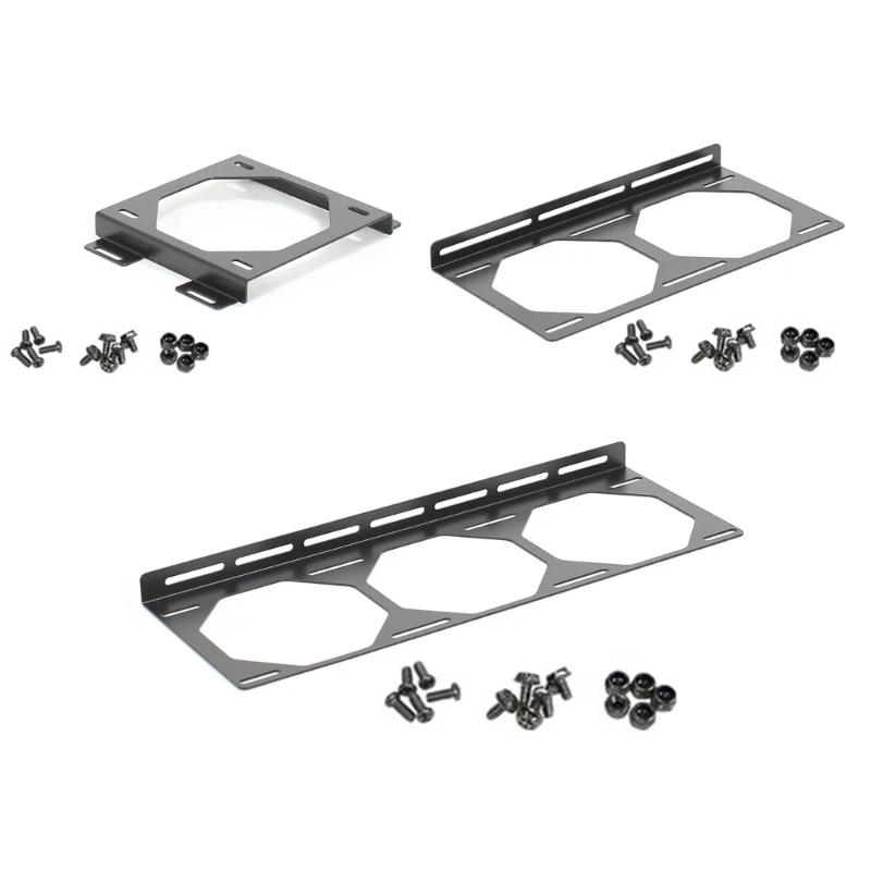 Fan Radiator Holder for 120MM 240MM 360MM Radiator Mount Bracket for Computer Case Accessory P0RC