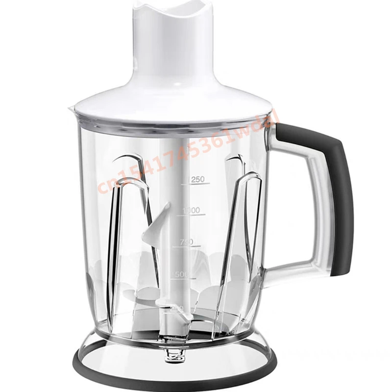 1250ML Blender Cup for Braun MQ500 MQ505 MQ525 MQ535 MQ5025 MQ5035 MQ700 MQ705 MQ725 MQ775 MQ787 MR5550 MR6550