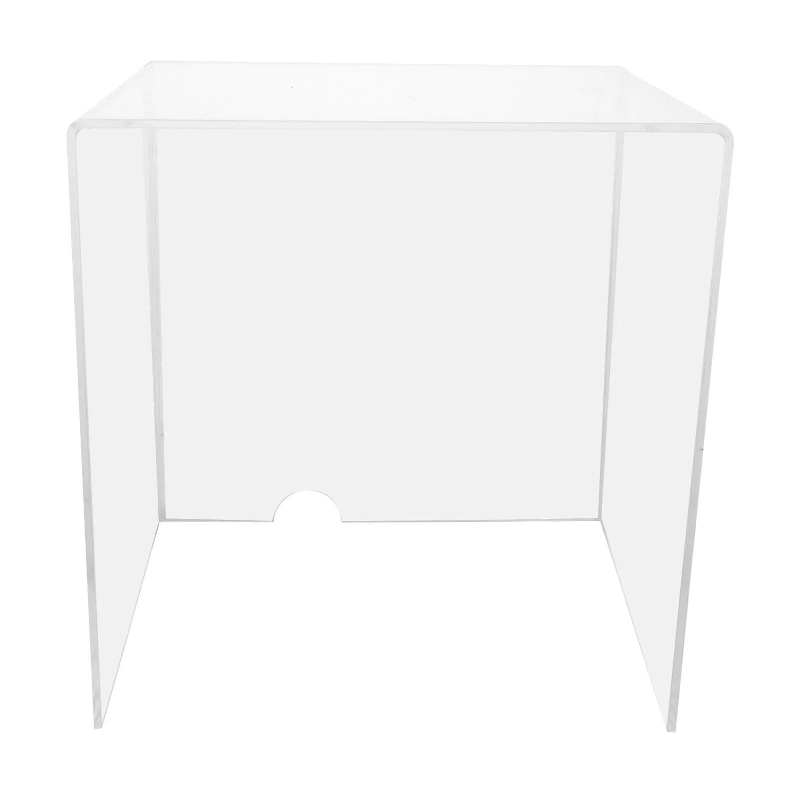 

Transparent Acrylic Protective Shield 7.86x7.86x7.27in Dust Proof Cover Wind Guard for Digital Kitchen Jewelry Electronic Scale