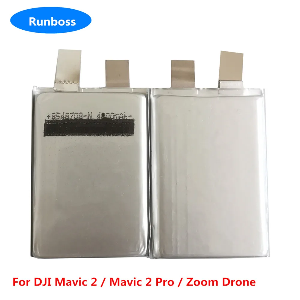 3pcs/Lot New 854871 834872 3.85V Max 4.4V 3840mAh DIY 4S 15.4V Flight Battery Cell For DJI Mavic 2 Pro ,Mavic 2 Zoom RC Drone