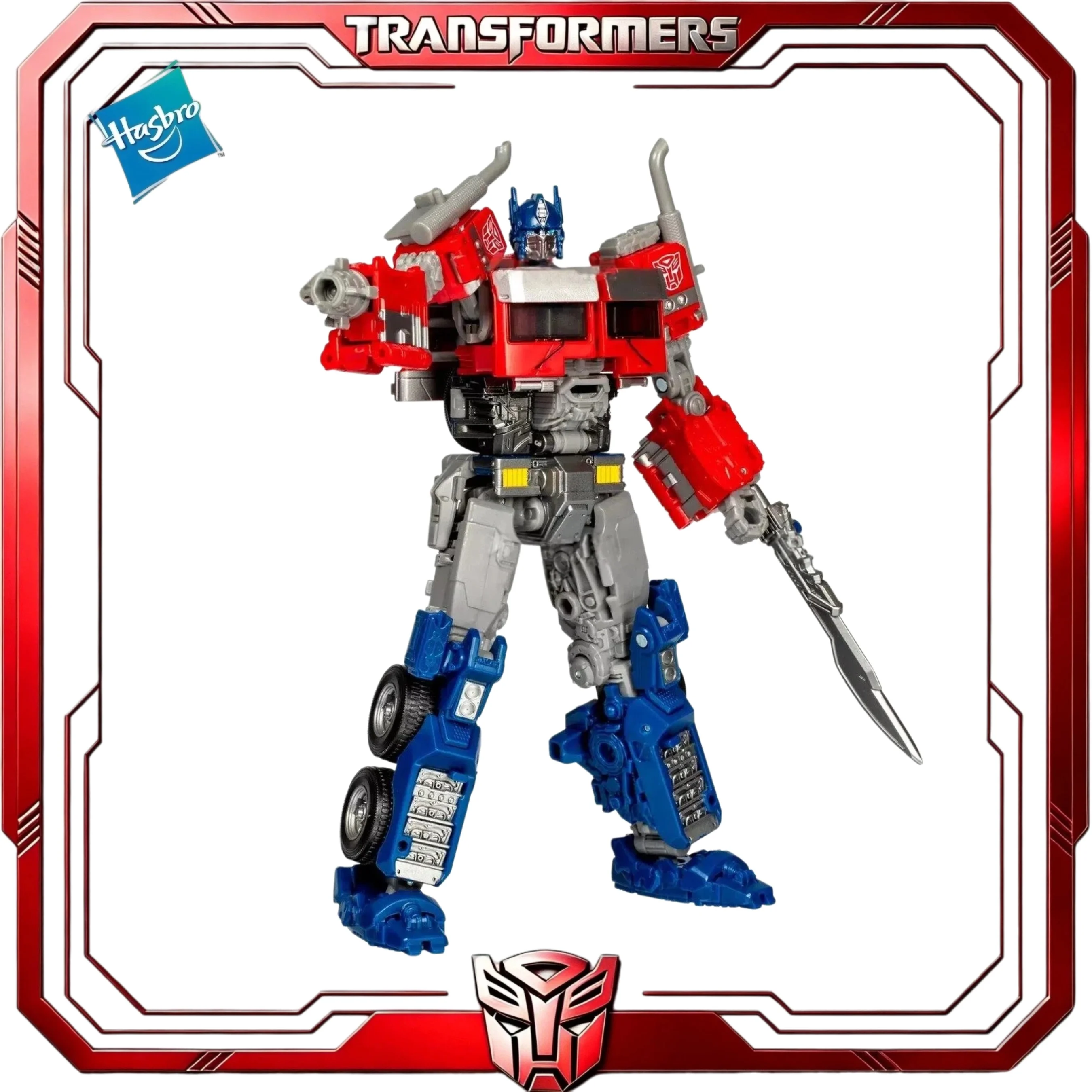 In Stock Hasbro Transformers Studio Series 102 Optimus Prime Rise of the Beasts Hobby Collection Gift Figure