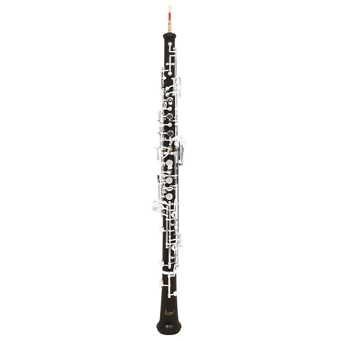 SLADE Double Reed Tube LDO95 Black 22 Key C Adjustable Fully Automatic Silver Plated Ebony Double Reed Tube Woodwind Instruments