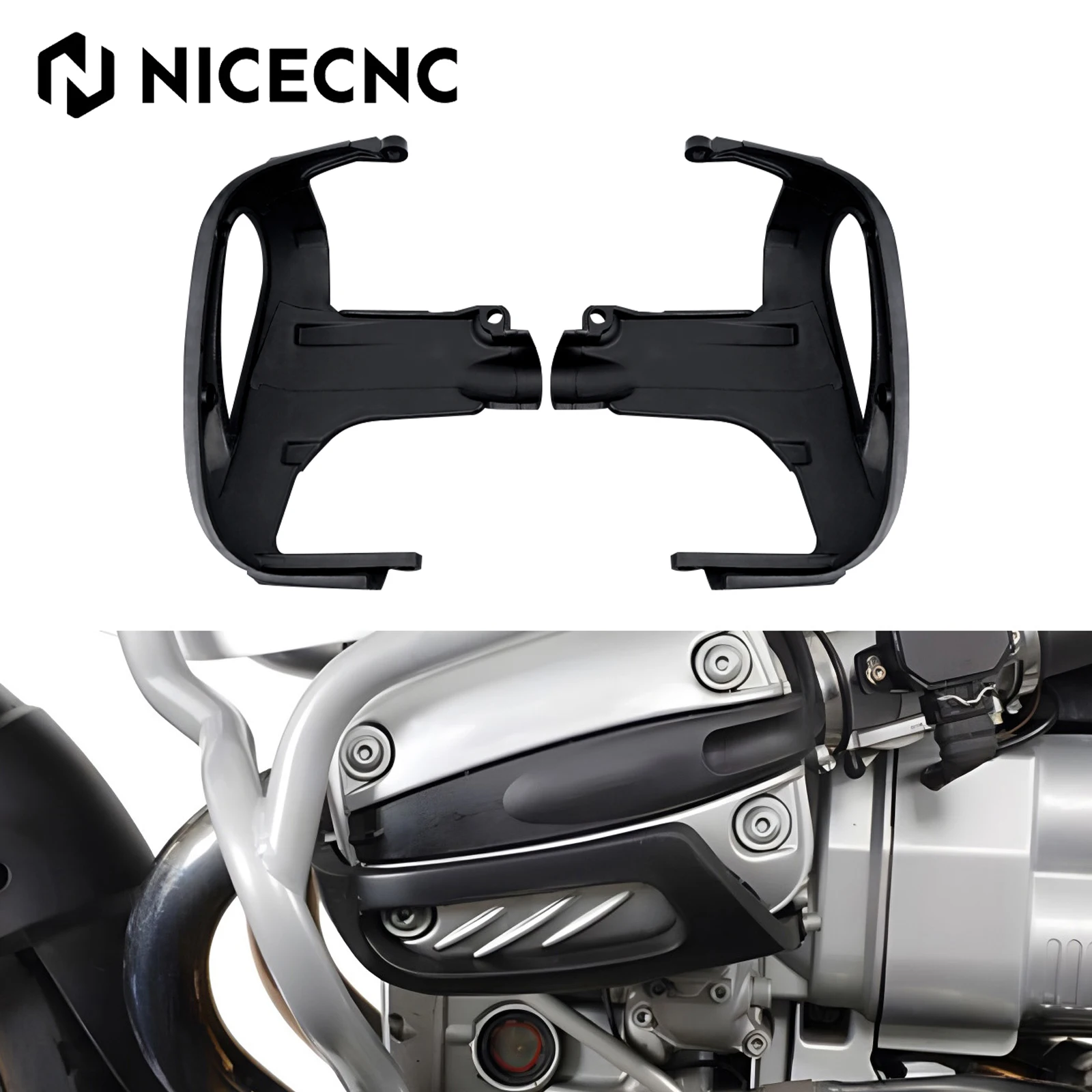 For 2004-2005 BMW R1150GS R1100GS Cylinder Head Guards Protector Engine Cover R1150 R1150R R1150RS R1150RT R1100S R1100GS 1150GS