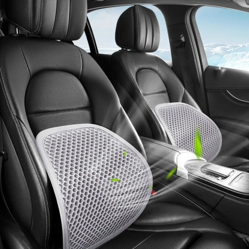 Four Seasons Car Summer Waist Gel Main Seat Waist Back Pad Breathable Car Waist Pad  Support  Pillow Sitting