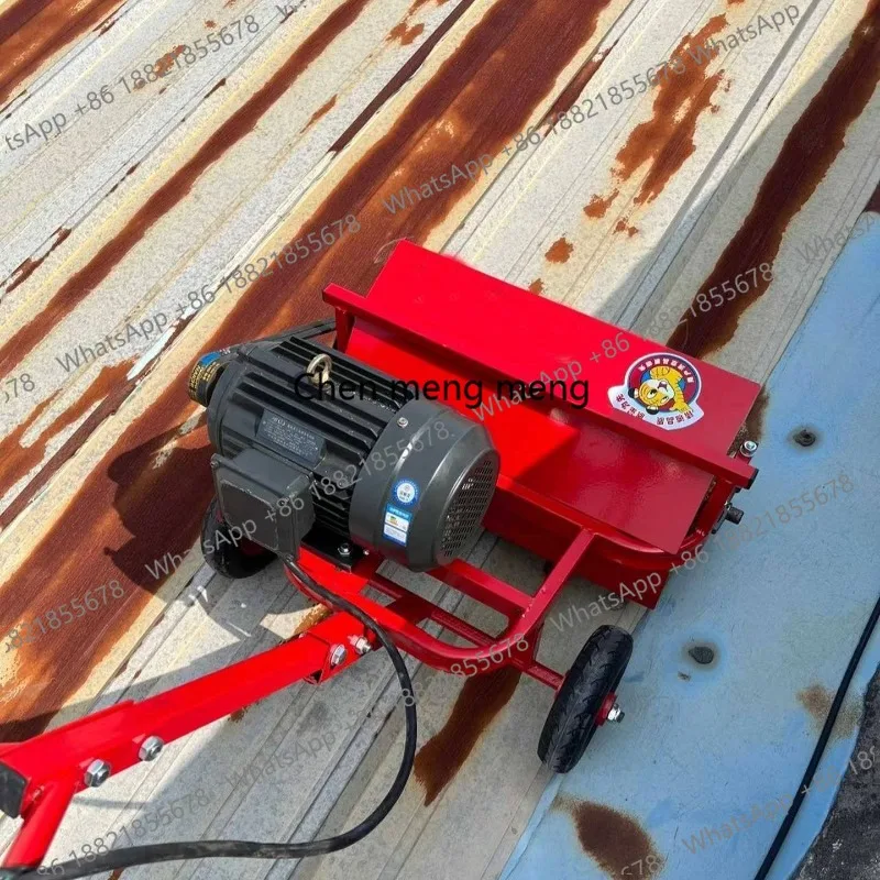 Color steel tile rust removal grinding  Electric grinding equipment Color tile renovation Iron plate steel rust removal machine