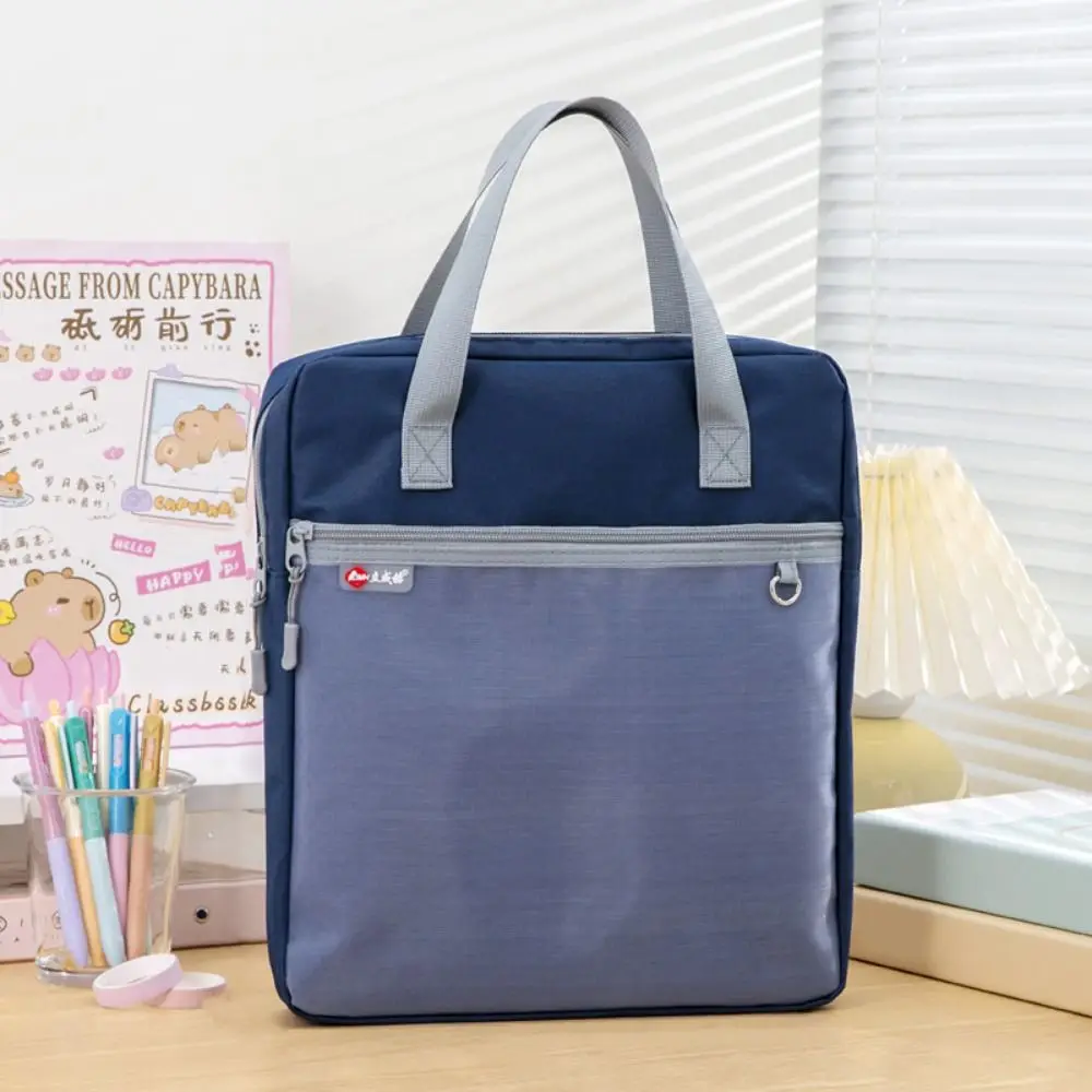 

Портативная сумка для хранения книг, ручной водонепроницаемый органайзер для файлов формата А4, пылезащитная сумка для хранения документов большой емкости, обратно в школу