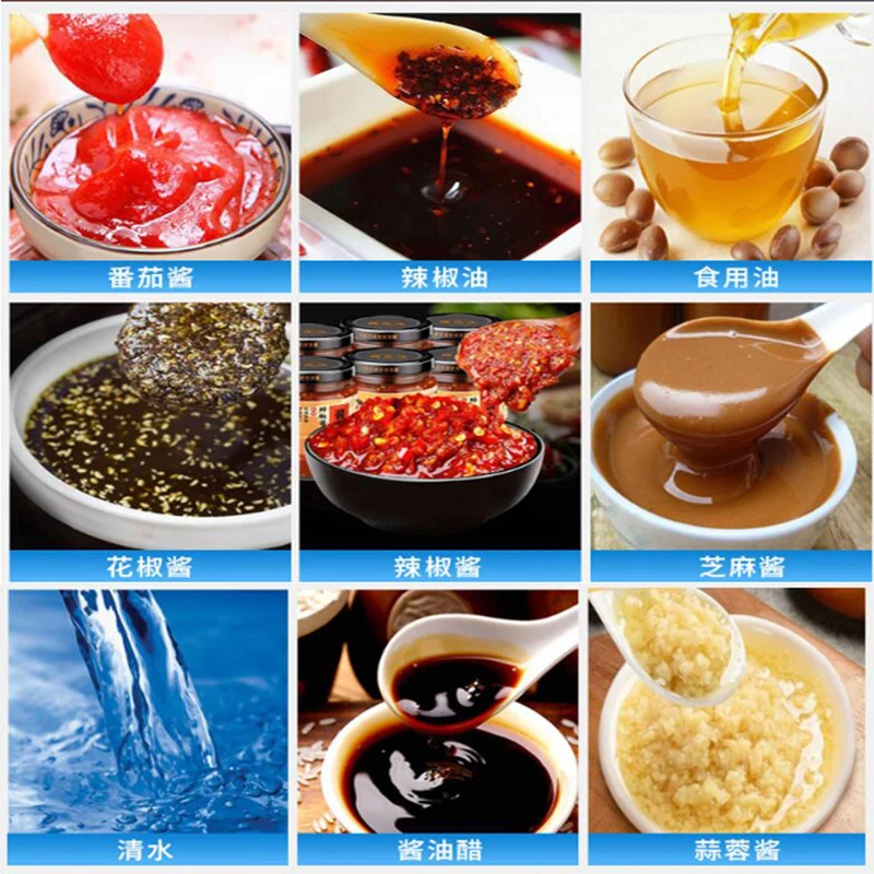 Tomato Sauce Honey Shampoo Packaging Machine Paste Paste Automatic Filling
