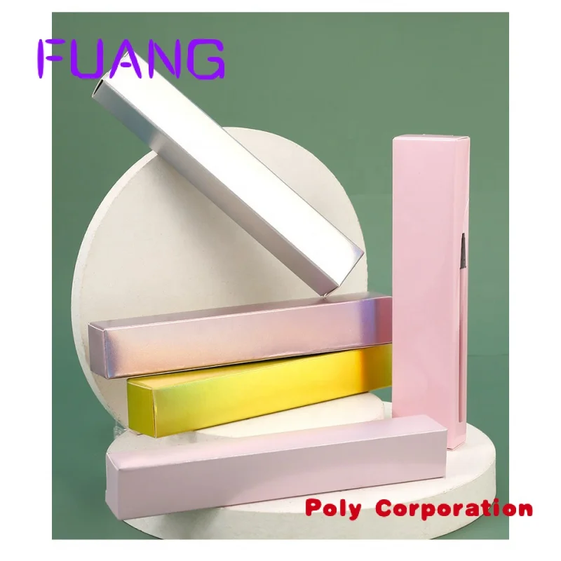 Custom  Free sample Private label lipgloss paper packaging lip gloss packaging boxes with custom logo