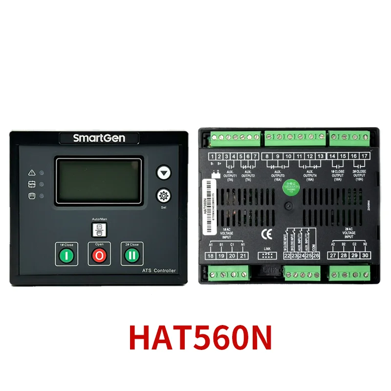 HAT560N Generator ATS Controller Intelligent Dual Power Automatic Transfer Switch Control Panel Generator Accessories