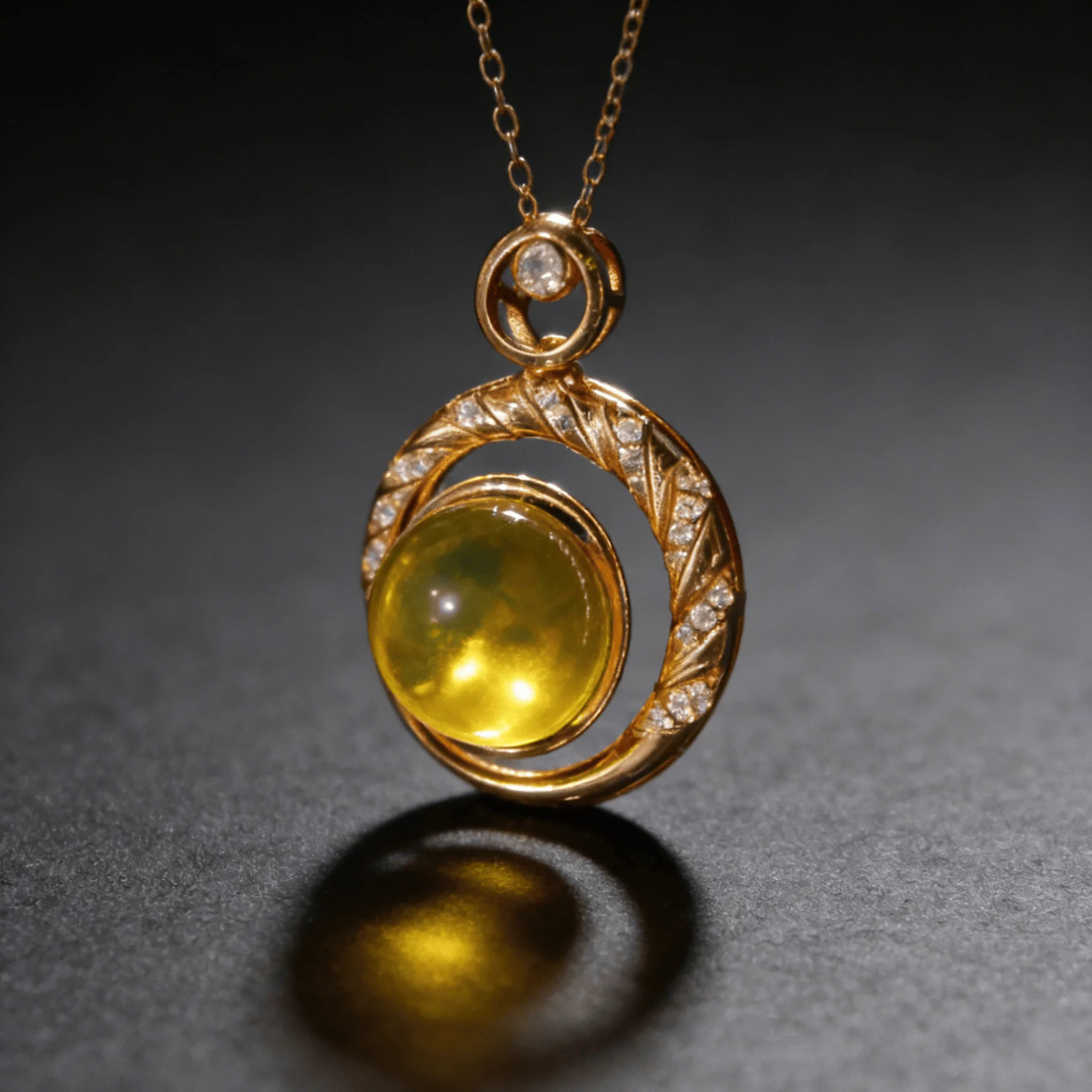 

Натуральный мексиканский синий янтарный кулон из стерлингового серебра с витым оправой, 11 мм, круглый, ювелирное изделие, легкая роскошь, ретро, для повседневной носки