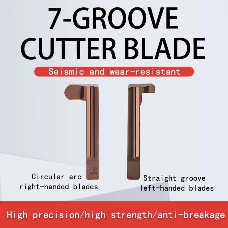 

Bore 7 face grooving inserts Flat grooving inserts Circular grooving inserts Cylindrical grooving inserts adapted to 4 mm shanks