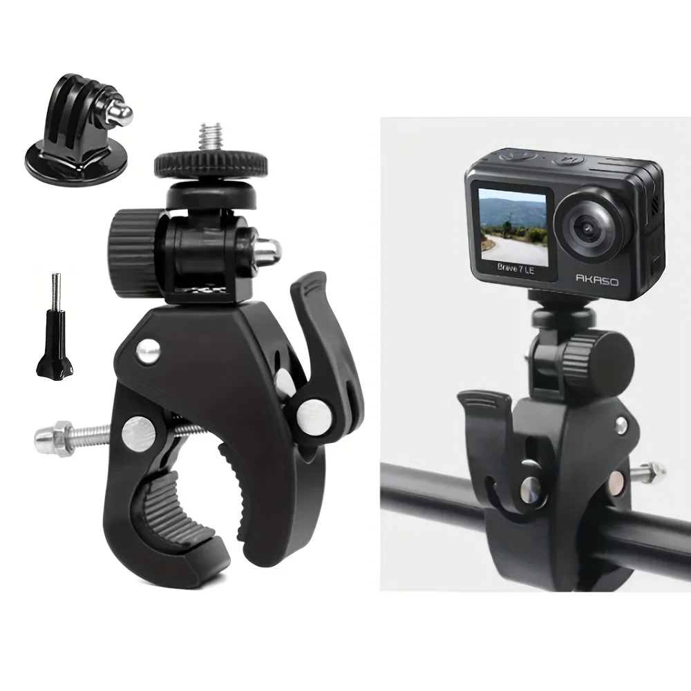 

Xo Dipasang Sepeda/Batang/Busur Kamera Clamp Mount для GoPro Hero 11, 10, 9, 8, 7, 6, 5, 4 Ber vari Aksesori Pancing Clamp