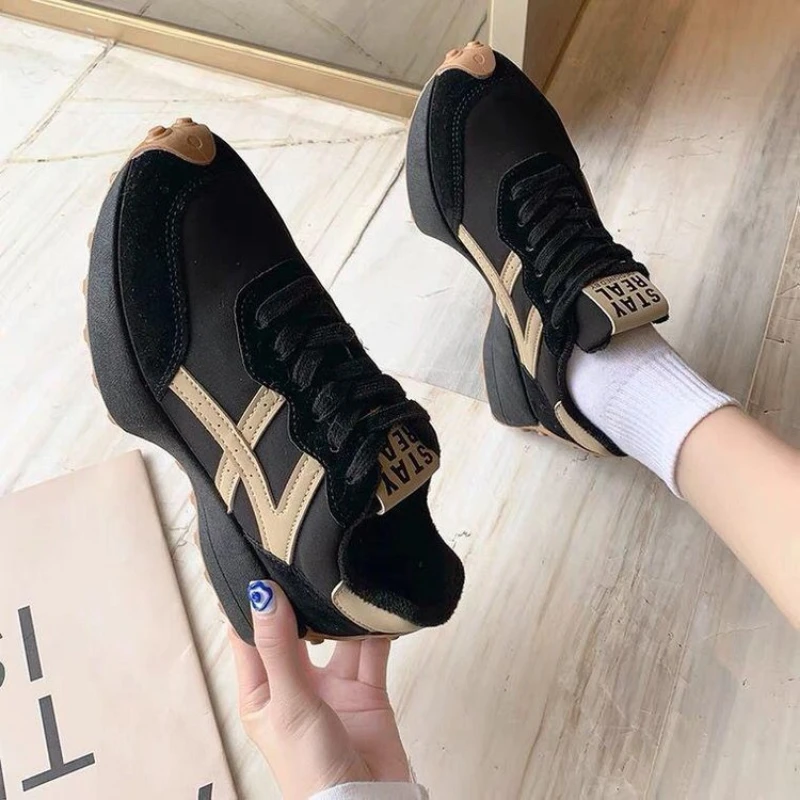 women sneakers 2023 spring casual shoes woman lace up sports shoes baskets femmes tendances кроссовки женские zapatillas hombre