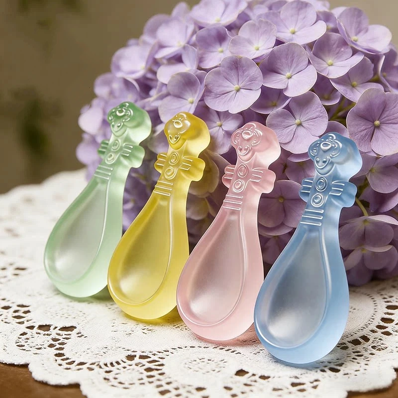 Paper Weight Crystal - Kristallen glazen presse-papier met inktsteen en