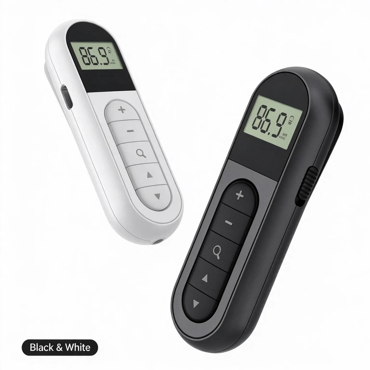 Mini FM Portable Radio With Back Clip,300mAh Rechargeable Pocket Radio LCD Display Support Auto Scan,30 Stations Preset for Elde
