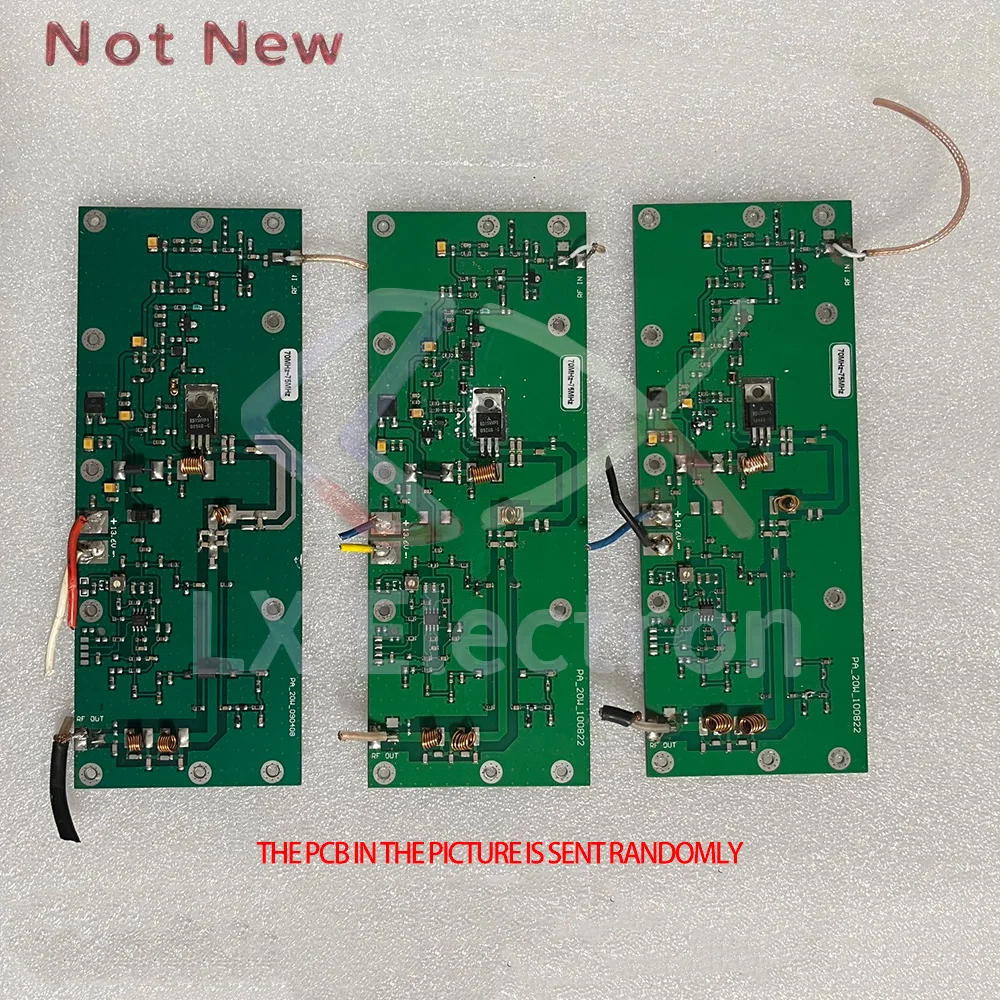 RF Power Amplifier, 13.6V 20W 70-75MHz 75-80MHz 80-85MHz, Input 30mW. Pre‑stage RD01MUS1, Final‑stage RD15HVF1.Easy for DIY.